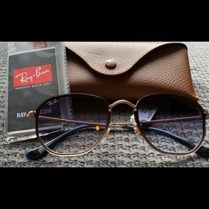 RayBan Blaze Hexagonal Sunglasses